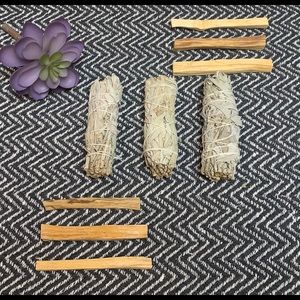 ⛩🌌🧿 Palo Santo & White Sage Smudge Bundle 📿🏵
